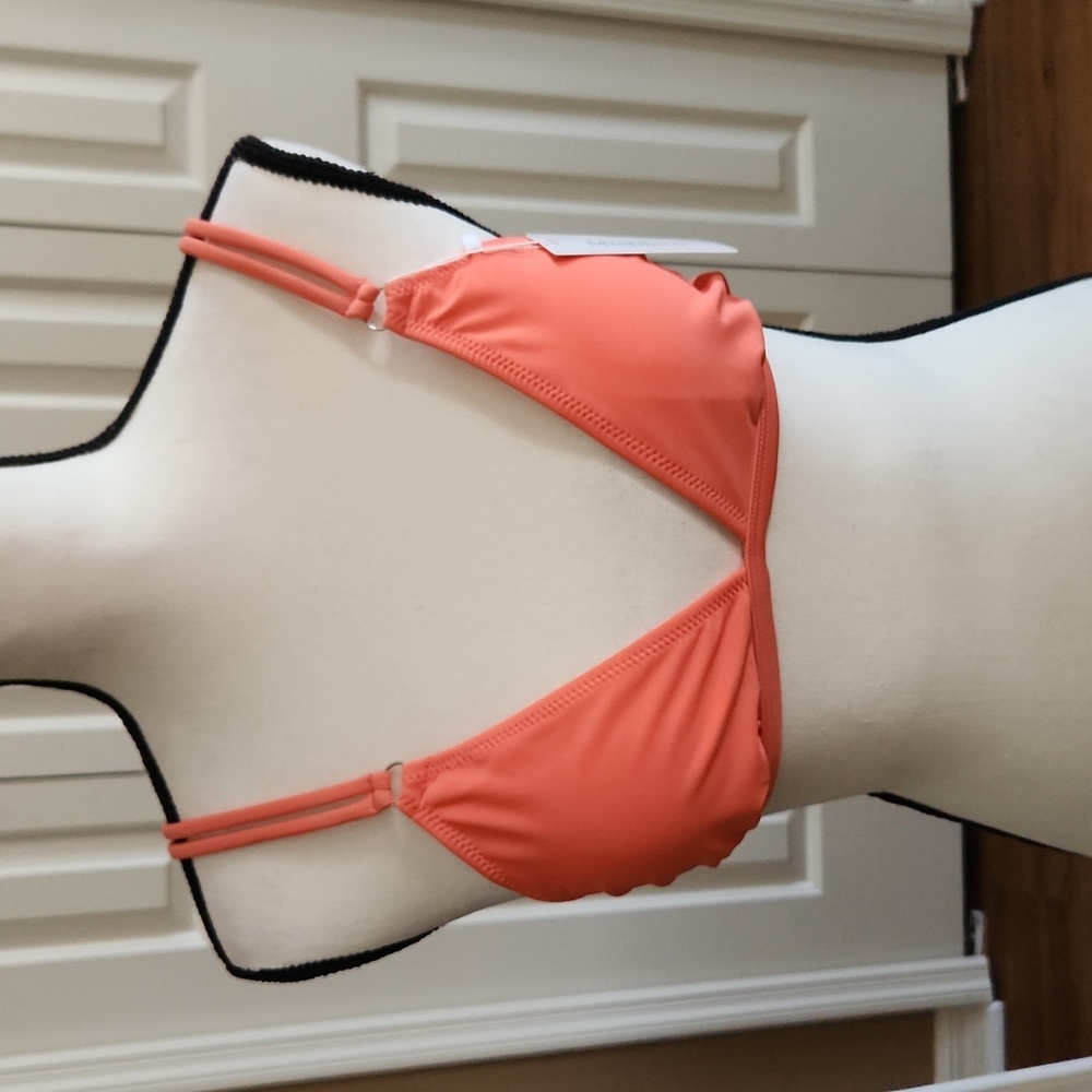 Modihito, NWT,  Women's Top, Swim suit, Size Medium,  coral